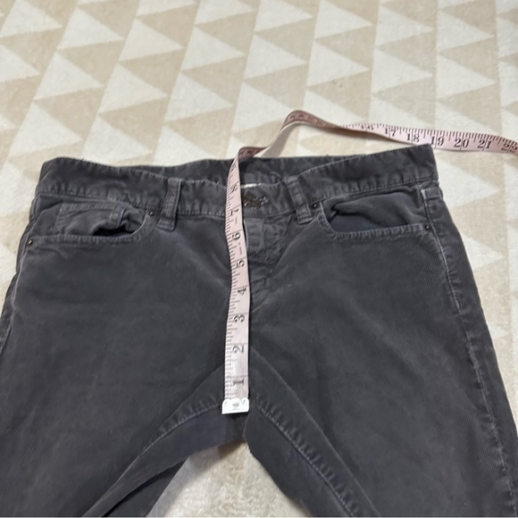 J crew corduroy gray skinny ankle pants 26 - Picture 2 of 6
